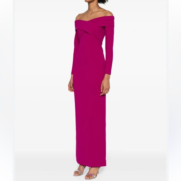 SOLACE LONDON GALIA MAXI DRESS NWT SZ 4 - Picture 1 of 12